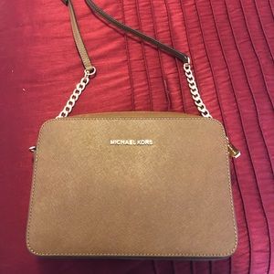 Michael Kors brown crossbody NWOT